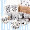 8-4S Mini Elephant Stuffed Animals 4Inch Cute Elephant Plush Toys Baby Stuffed Elephant Toy for Baby Shower Birthday Gifts