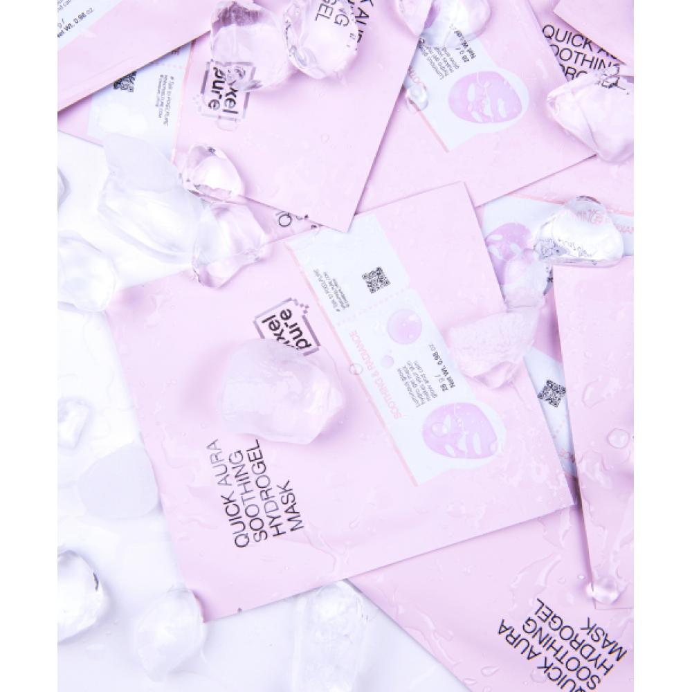 Pixel Pure Quick Aura Soothing Hydrogel Mask  4 Sheets 