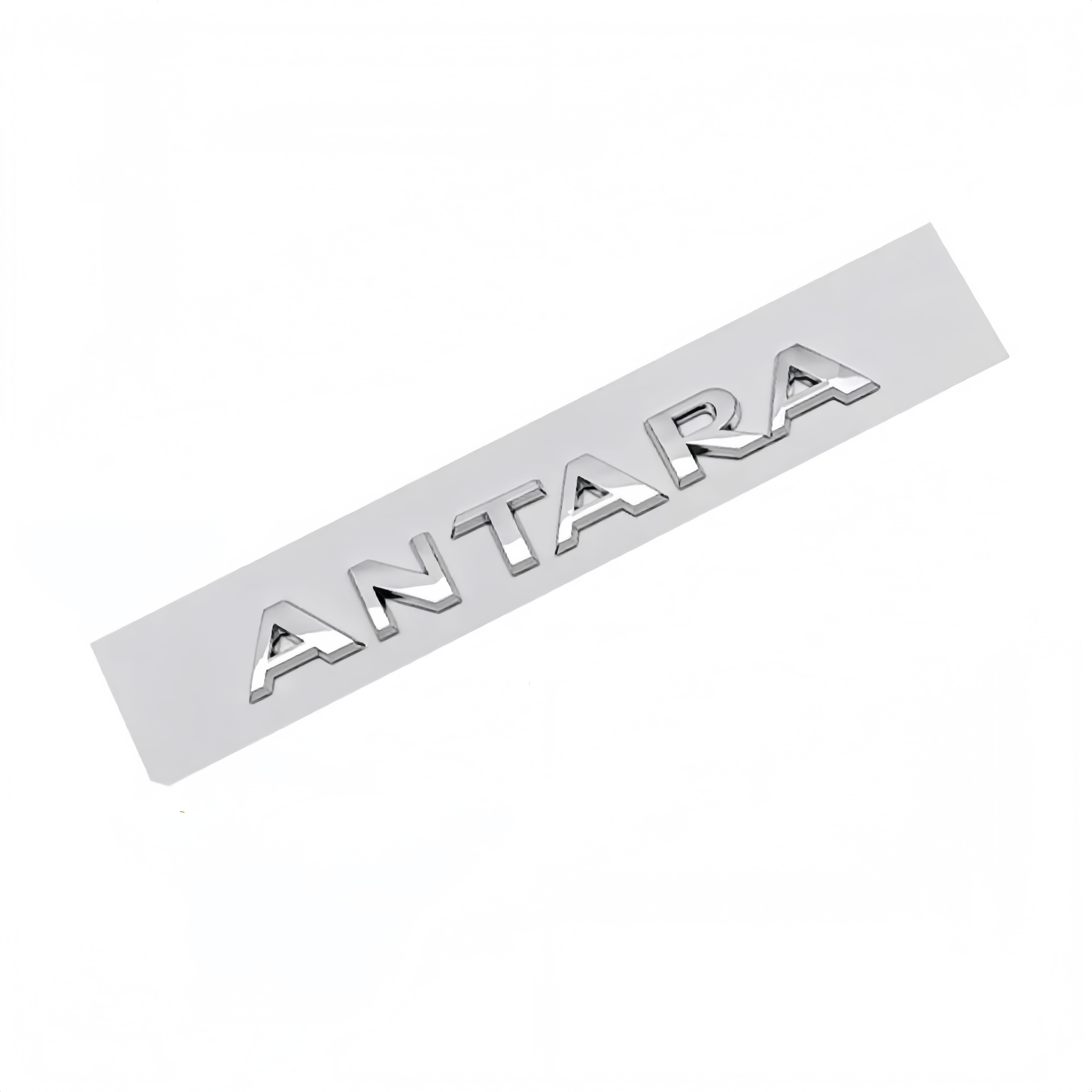 

3D ABS Car Trunk Letters Words Logo Emblem Badge Decals Sticker ANTARA серебряный