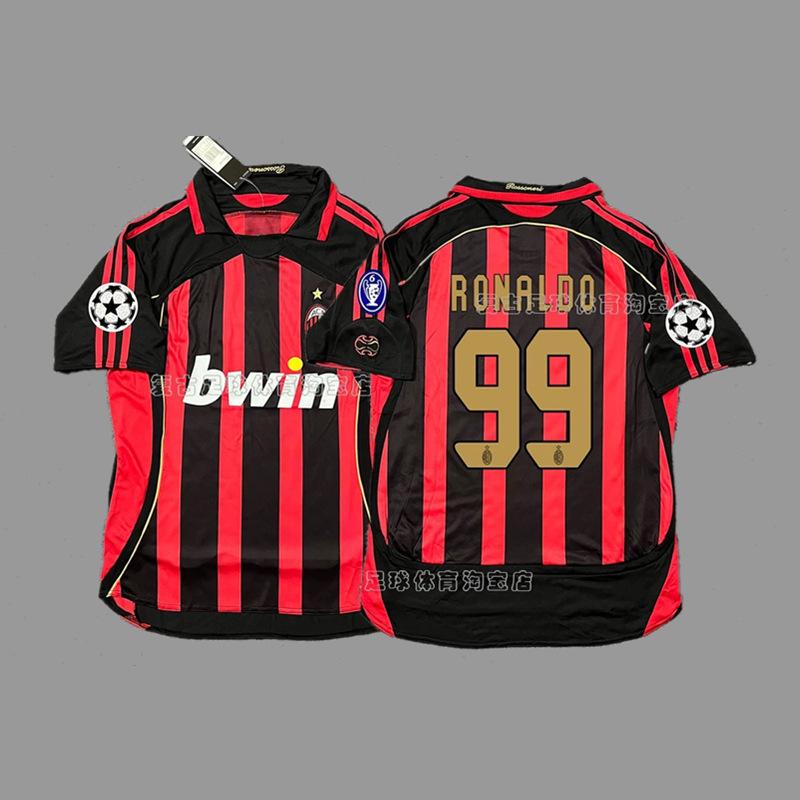 Royal M Barcelona retro jersey football jersey classic nostalgic replica Thai jersey