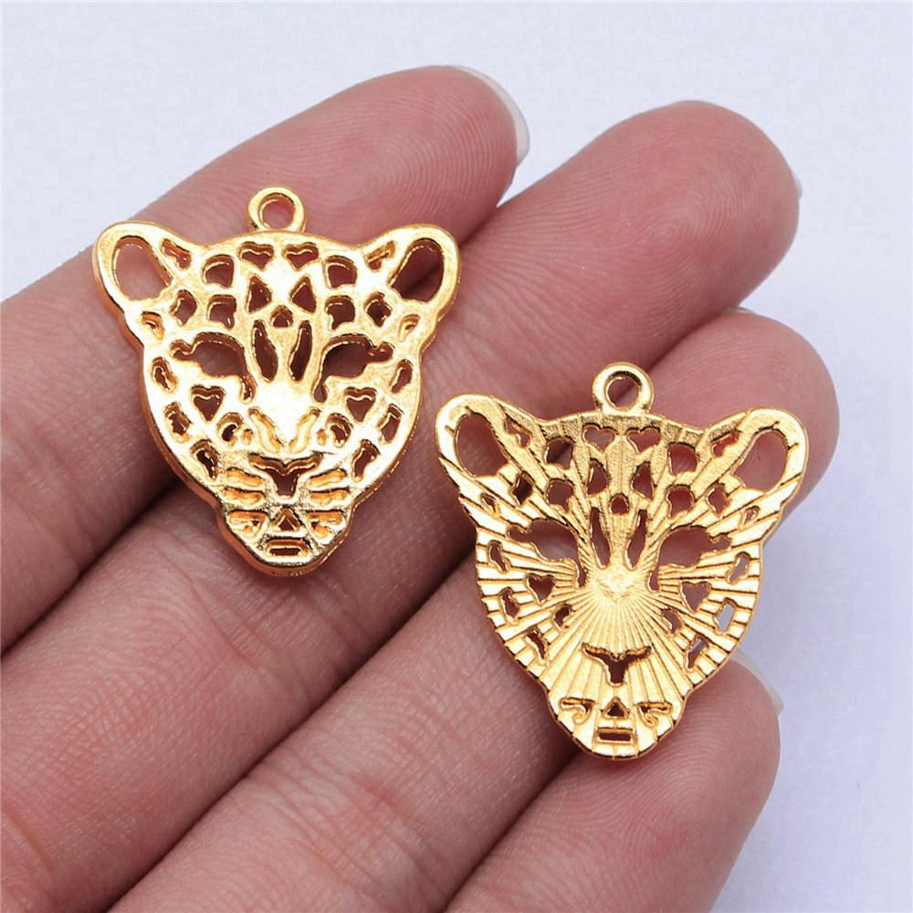 Charms Tiger Lion Wolf Pendants Kids' Jewelry Materials QC131