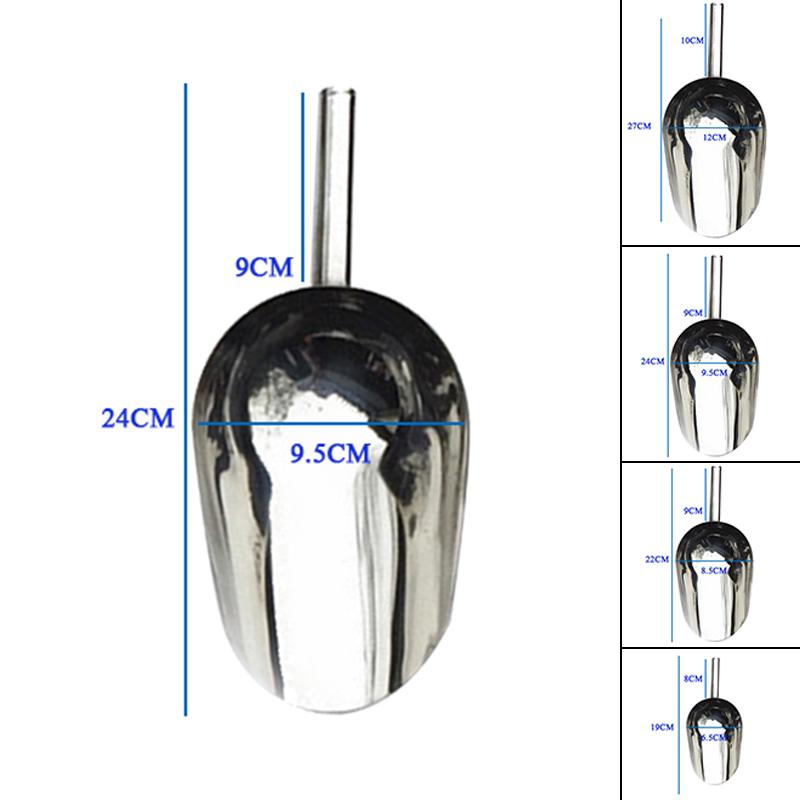 8/9/10/11inch Ice Scoops 1pcs Bin Candy Metal Tools Flour
