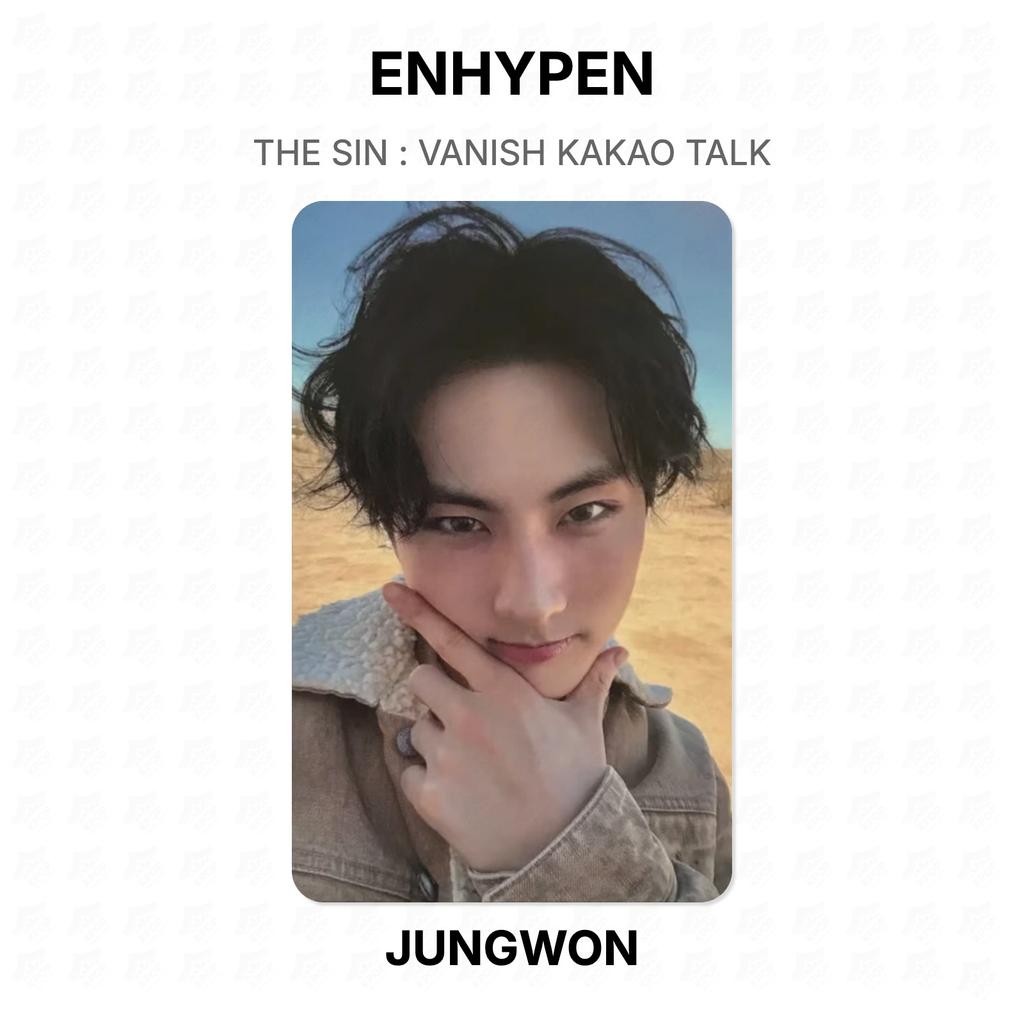 ENHYPEN THE SIN : VANISH KAKAO TALK Official Photocard
