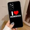 Morocco Map Flag Case For Samsung Galaxy A55 A35 A15 A54 A34 A14 A33 A53 A13 A23 A17 A06 A16 A56 A36 A32 A52