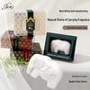 Cutie de săpun elefant: Săpun Thai din Orez cu Lămâiță, 90g, Fabricat Manual, în Ambalaj Cadou