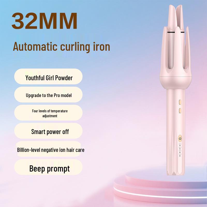 

Automatic Rotating Curling Iron: Damage-Free, High-Performance Design for Students