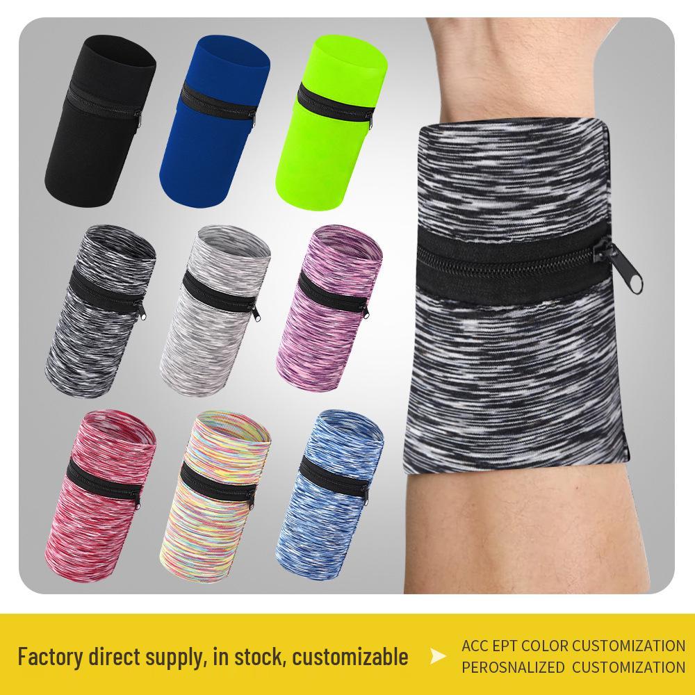Cross-Border Summer Running & Cycling Arm & Wrist Bag for Men & Women – Large Capacity, High Elasticity, Breathable & Ideal for Outdoor Activities
