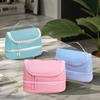 Non-woven Fabric Pencil Case Large Capacity Stationery Storage Pouch Handheld Pen Bag  School