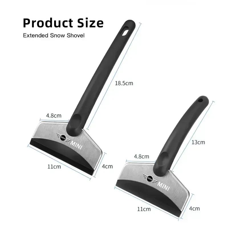 -Car Windshield Snow Removal Scraper Ice Snow Shovel Cleaning Tool For BMW MINI Cooper S WORKS One JCW Countryman R56 R55 F55 F5