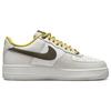 Nike Ανδρικά Αθλητικά Παπούτσια Air Force 1 Low Premium Light Bone Cargo Khaki Κρεμ Summit-White Vivid-Sulfur FV3628-031
