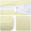 Cushion Cover 2 pcs HEERLEN Cream Ø 15 x 40 cm Polyester