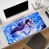 Genshin Impact Columbina Mouse Pad Nonslip Rubber Gamer Balance Computer Mat Decoracion Deskmat Laptop Office Large