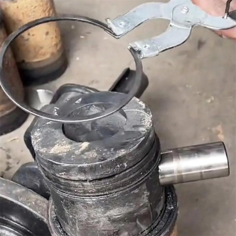 Kolbenring-Installateur, Kolbenring-Zange, Kolbenring-Kompressor-Werkzeug, Edelstahl, Fahrzeug-Wartungsklemme, langlebiger Motor