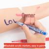 Washable Body Graffiti Pen for Face and Hand Painting - Erasable Fun Game Prop