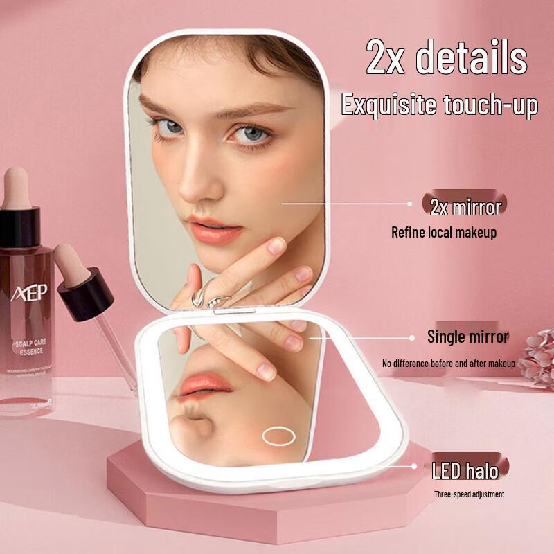 Aige Portable LED Makeup Mirror