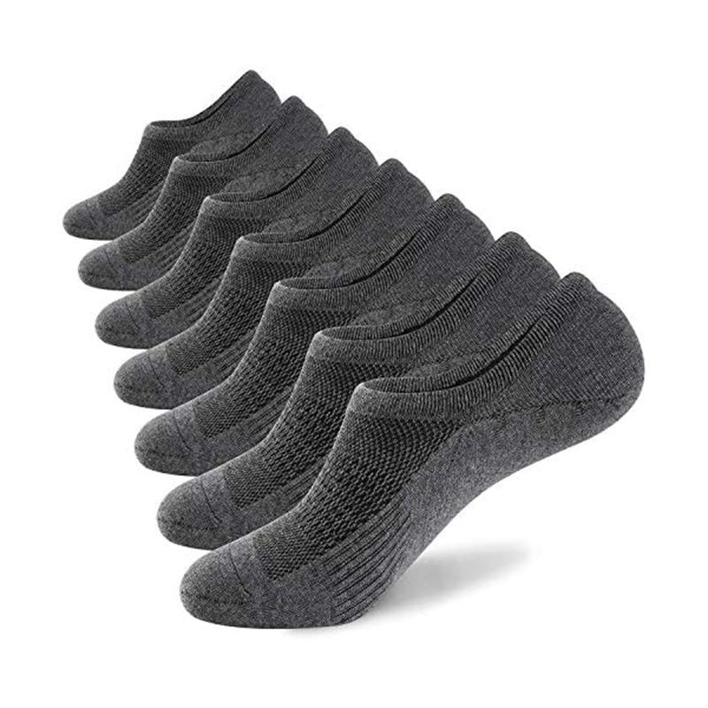 10Pair Men Boat Socks Summer Autumn Breathable Fashion Non-slip Invisible Cotton Socks Male Ankle Sock High Quality Size 38-45