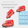 Children's Inertia Ambulance Car Toy - Simulation Model for Boys