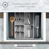 Homlly Drawer Organizer Tray for Cutlery and Knives