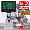 4.3 " 1000x2.0 Megapixel USB Digital Microscope Electronic DM5 LCD VGA Display Digital 8 LED Stand for PCB Motherboard Repaire NEW