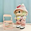 For 17cm Labubu Doll Clothes Fashion Clothes Hoodies Doll Clothes Color Match Hoodies Dolls Accessories Cute Decoration Little Cloths