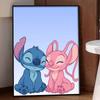 Disney Diamond Painting 5D DIY Stitch Angel Diamond Painting Art Diamond Painting Kit Adult/Beginner Gift Idea Home Decor