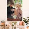 Genshin Impact Kaveh Alhaitham Anime Tapestry Hippie Flower Wall Carpets Dorm Decor Cheap Hippie Wall Hanging