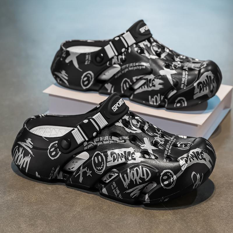 Sandals fashionable summer sandals for couples - Crocs and beach shoes
