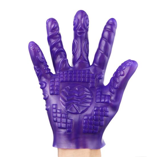 Soft Magic Palm Vagina Massage Glove Women Masturbation Couple Flirting Sex Toy