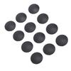 12PCS Laptop Bottom Case Feet Rubber Anti Slip Laptop Feet Replacement Foot Dots with Repair Tools