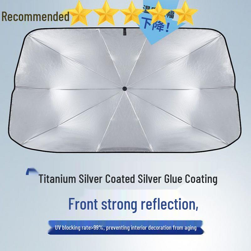 Car Sunshade Windshield Visor - Heat & UV Protection