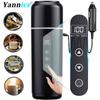 Electric Kettle 12V24V Portable Car Heating Cup 500ml Travel Heating Touch Screen Intelligent Adjustable Temperature Thermal Cup