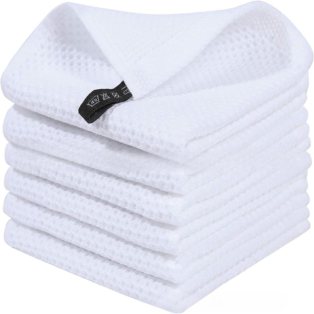 1 pz. Strofinacci da cucina in cotone ad asciugatura rapida per lavare i piatti, stracci da cucina a nido d'ape, super morbidi e assorbenti, panno per la pulizia della casa