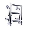 Stainless Steel 3 Step Folding Boat Ladder 2+1 Steps Portable Swim Ladder Telescoping Stepladder for Marine Yacht Boat and More