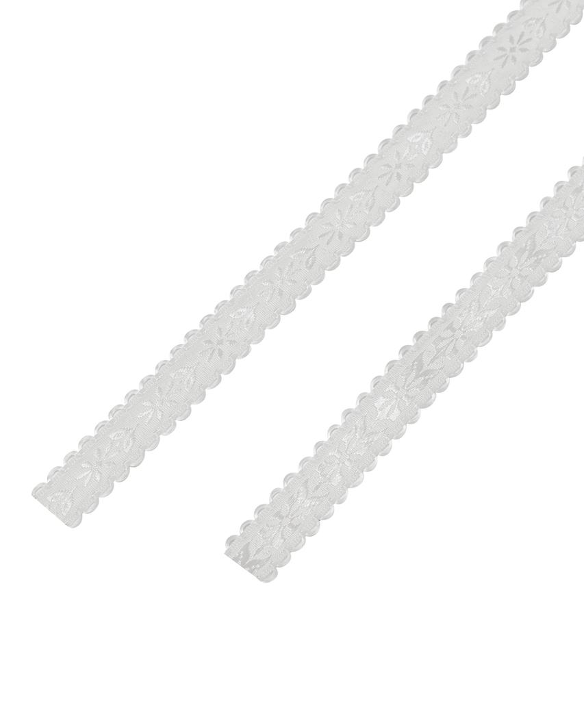 Typeservice Beaded Strap Hairband [Silver]