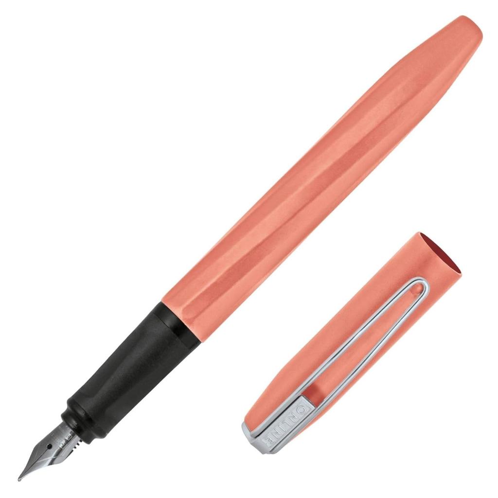 ONLINE Fountain Pen F Fine Nib Slope Sunny Peach 26057 Officially Imported