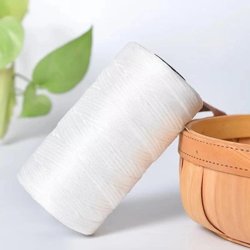 

250 г/Рулон 2,5 мм Нить из ледяного шелка Летняя пряжа для вязания крючком для DIY Сумка для вязания Обувь Плоская полая пряжа Пряжа для ручного вязания Принадлежности