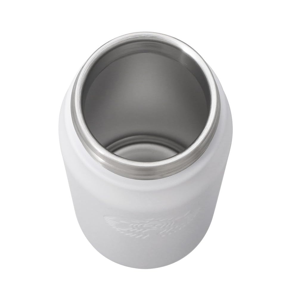 Starbucks Recycled Stainless Steel Mini Bottle, Matte White, 355ml