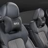 2026 Horké Pro Volkswagen VW 1ks Kožené Auto Logo Opěrka Hlavy Sedadla Ochrana Krku Polštář Pro VW GTI Polo Golf 6 7 8 Passat CC Tigua