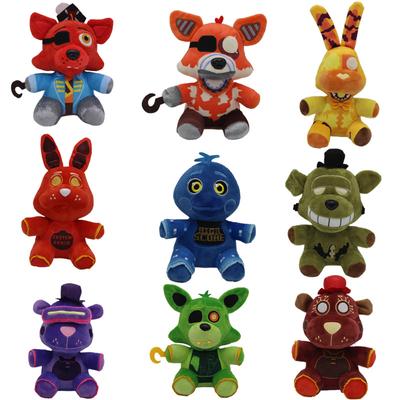 Fünf Nächte bei Freddy Fnaf Niedliche Plüschtiere Spielpuppe 18 cm Bonnie Bär Foxy Cartoon Stoffpuppen Freddy Spielzeug für Kinder Geschenke
