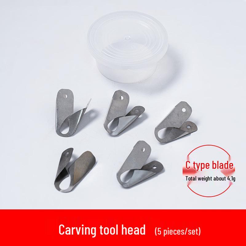 

Red Sandalwood Carving Knife for Clay and Ceramic Sculpture with Stainless Steel Blades