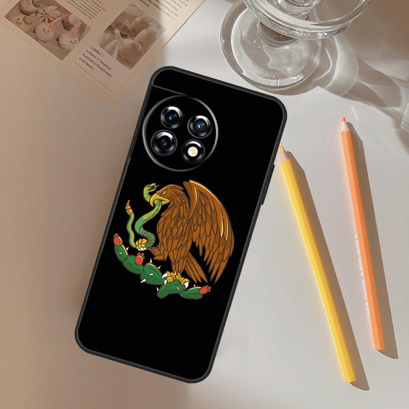 

Mexican Pride Eagle Flag Funda For OnePlus 8T 9RT 10T 12 13 R 11 9 10 Pro OnePlus Nord 4 CE 2 3 Lite N20 N30 Case OnePlus 12