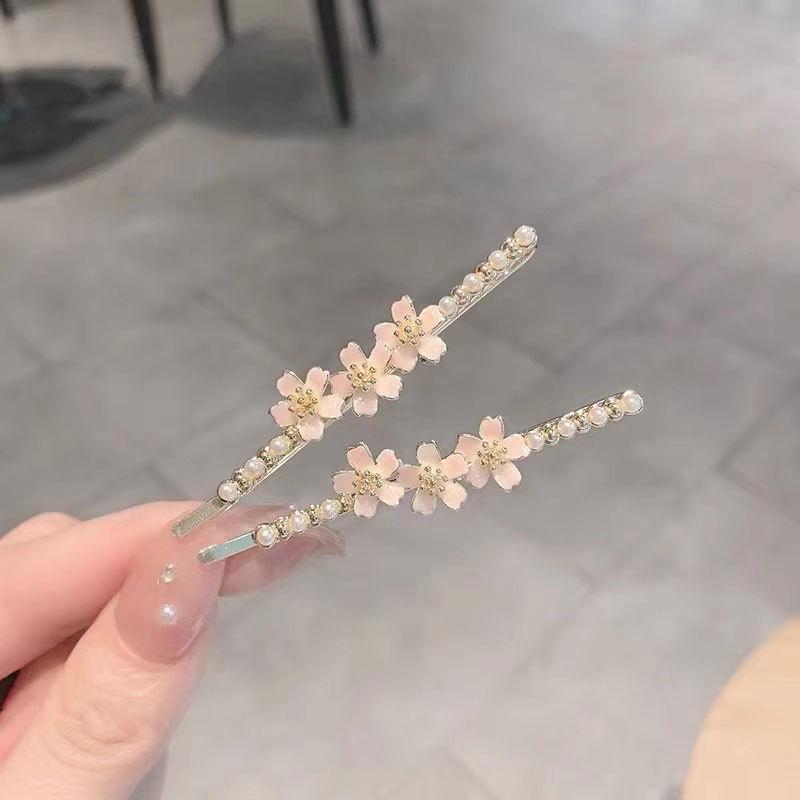 

Заколка для волос Cherry Blossom Pearl для девочек - милый, высококачественный летний аксессуар