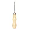 1/2pcs Leather Hand Stitching Awl Tool Leather Craft Hole Punch Tool Wood Handle Steel awl Craft Stitching Leather Tools