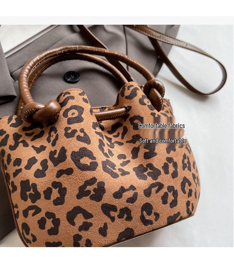 Luxury Suede Tote & Bucket Bag: Stylish Mother-Child Shoulder/Crossbody with Ruched Design