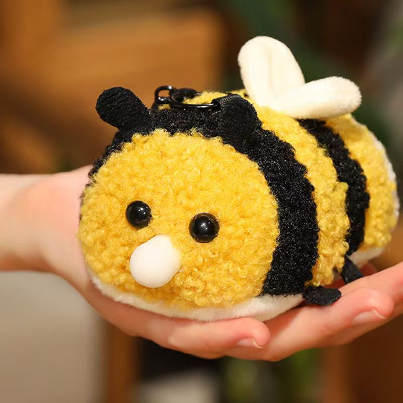 12cm New Simulated Bubble Blowing Animal Doll Stuffed Plush Toy Cartoon Anime Cute Birthday Gift for Children Fun Doll 12CM