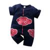 Anime Baby Romper Summer Short Sleeve Infant Bodysuit 0-12 Months Cute Cartoon Print