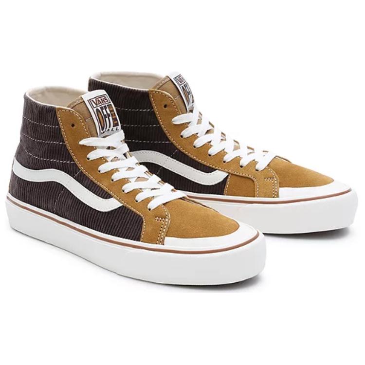 Vans Sk8 Hi 38 Decon VR3 Sf 'Dark Brown Gold' VN0A4BX7AN2