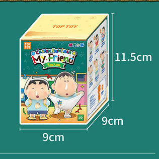 Crayon ShinChan My Friend Bochan Series  Cute Anime Figure Model  Desktop Ornament Surprise Toy Birthday Gift