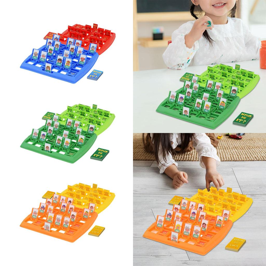 Guessing Games Battle Game Educational Toy Interactive Toy Reasoning Game Character Cards for Children Gifts, Travel Games