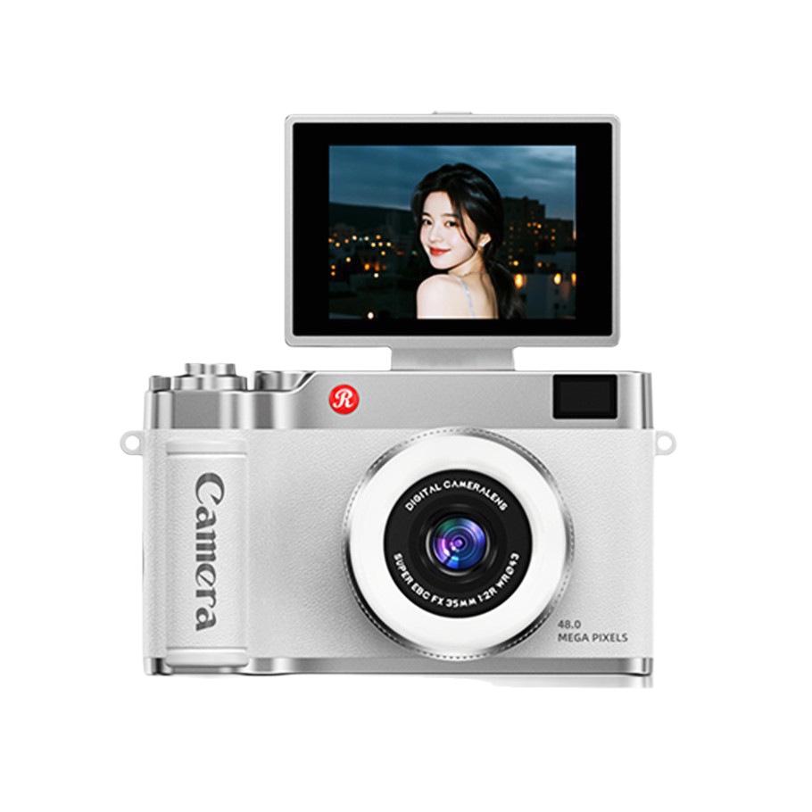 2026 Retro 4K HD Flip Screen Mirrorless Digital Camera for Students & Travel